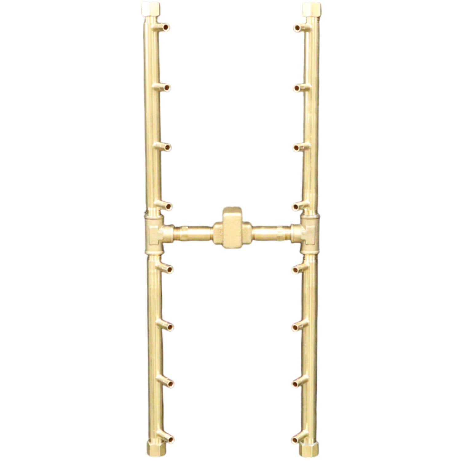 Warming Trends UH160 24 X 9 Inch H-Style Brass Burner - Burner - White Background thumbnail