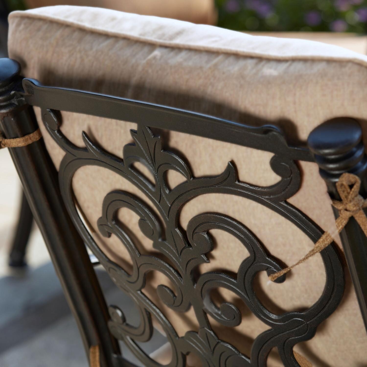 Darlee B/201018-1 / CUSHION Santa Barbara Deep Seating Patio Lounge Chair Rear View - Detail thumbnail