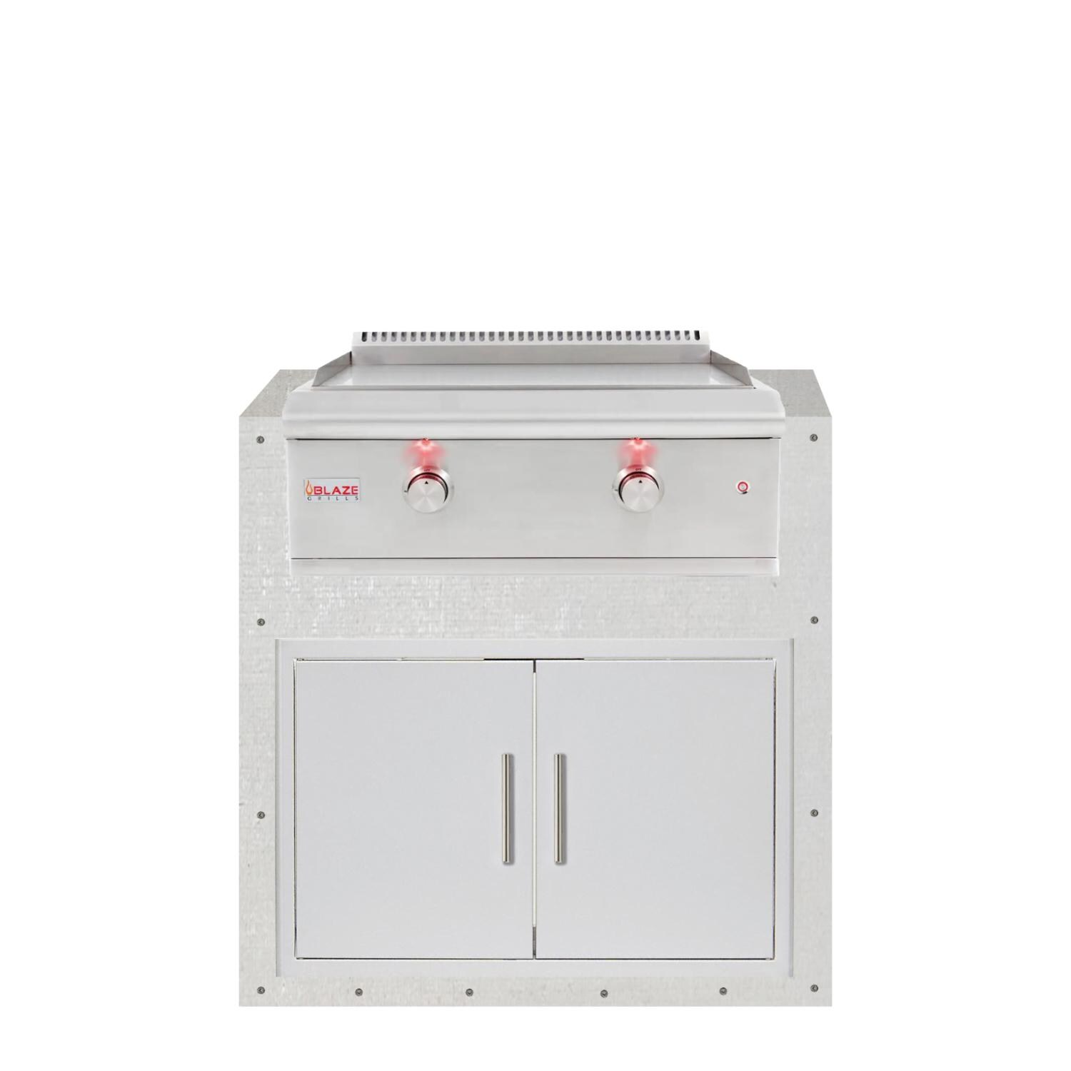 BBQGuys Signature 36Inch Ready for Finish Outdoor Kitchen Module w