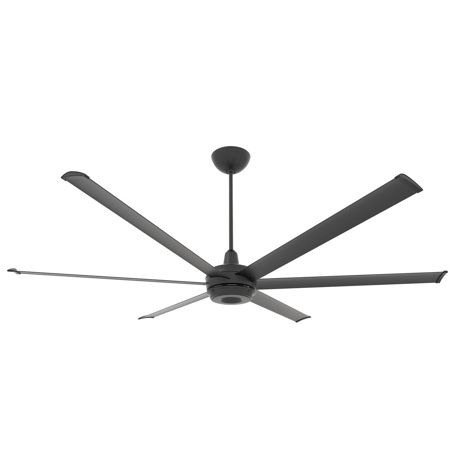 Big Ass Fans MK-ES62-072306A786I20S34 84-Inch es6 Ceiling Fan Kit Universal Mount W/ 20-Inch Ext Tube Black thumbnail