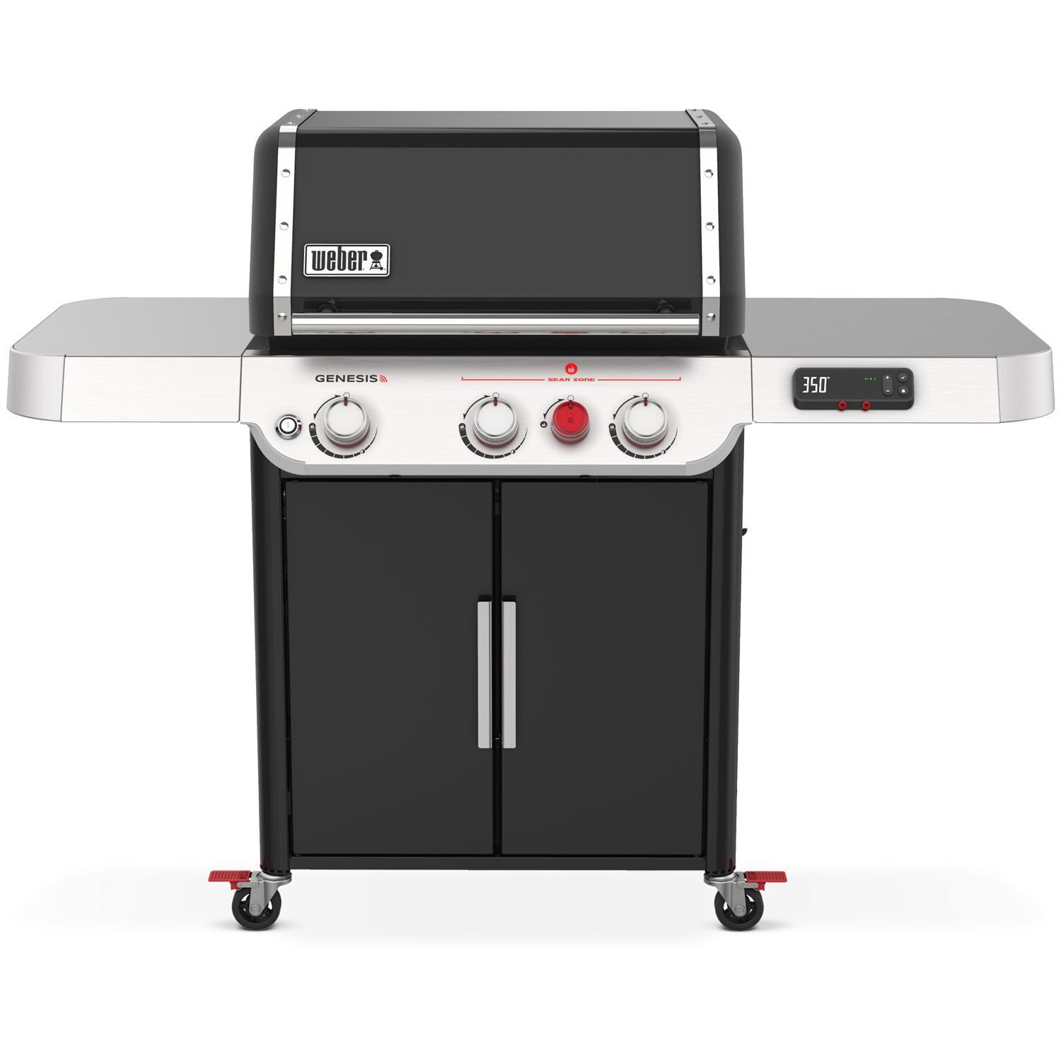Weber GENESIS EX-325s Propane Gas Smart Grill with Sear Burner - Black - 35510001