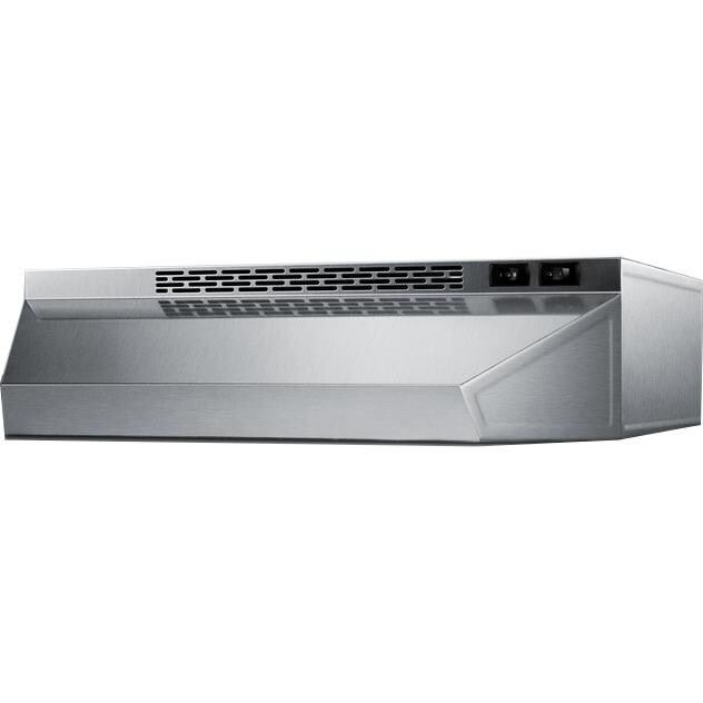 Summit 20-Inch Recirculating Range Vent Hood - Stainless Steel - H1720SS