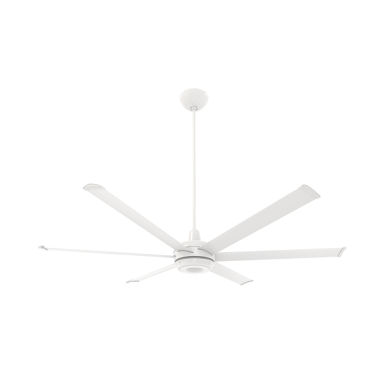 Big Ass Fans MK-ES62-062306A787I32S2 72-Inch es6 Ceiling Fan Kit Universal Mount W/ 32-Inch Ext Tube & LED White thumbnail