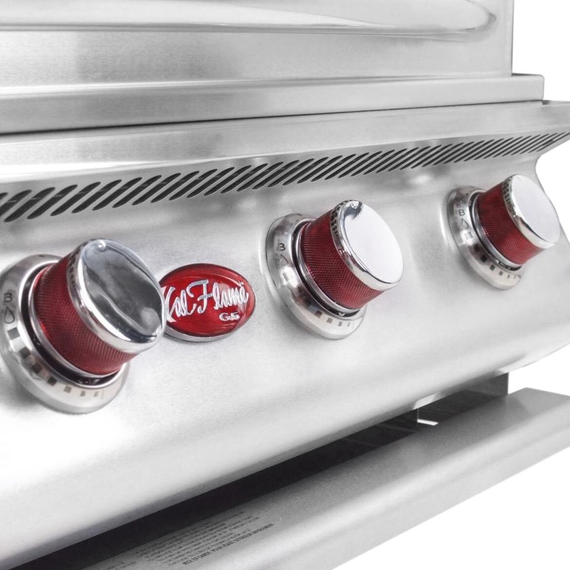 Cal Flame G4 32-Inch 4-Burner Built-In Propane Gas Grill - Knobs thumbnail