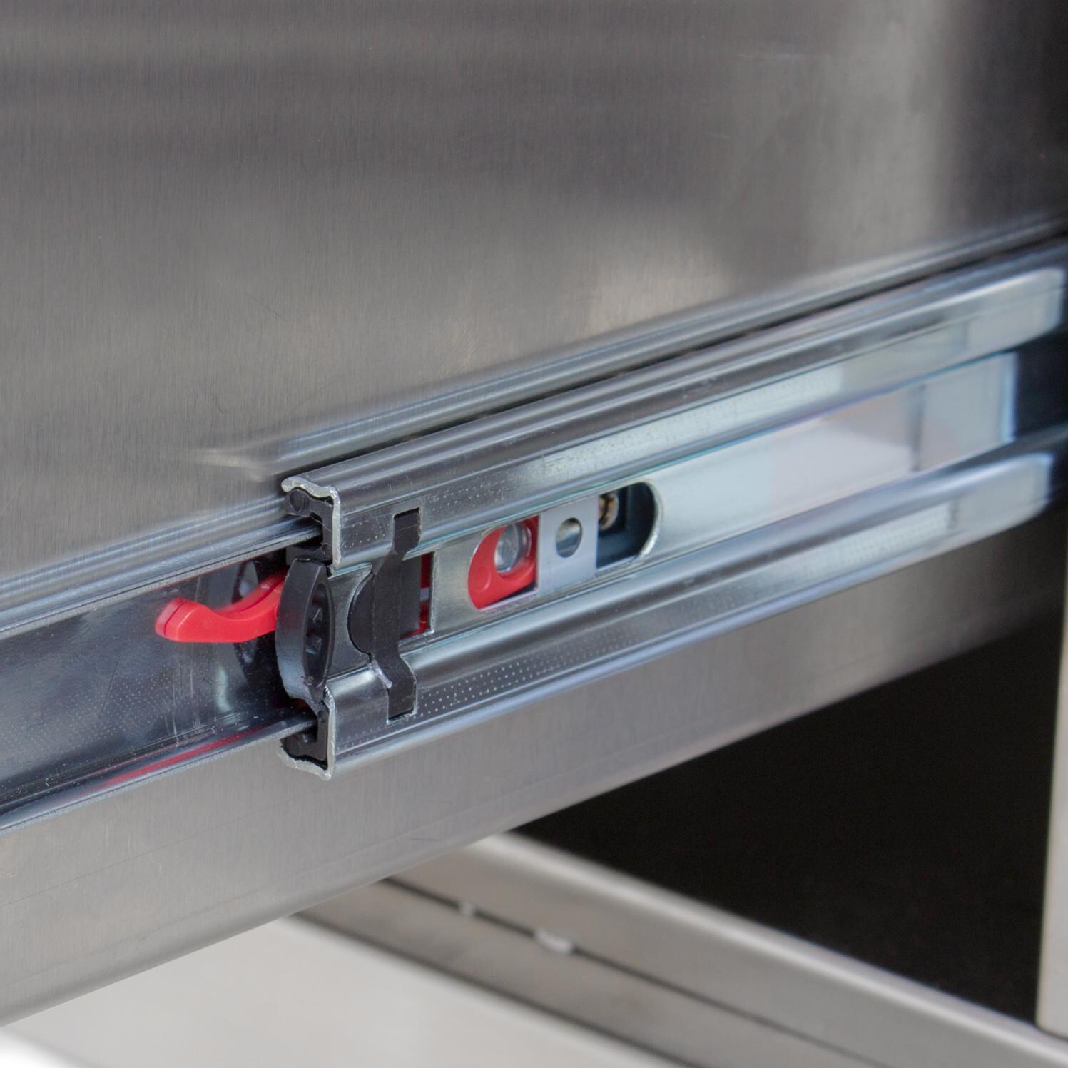 Blaze 30-Inch Natural Gas Griddle On Deluxe Cart - Full Extension Drawer Slides thumbnail