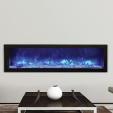 Amantii Panorama Series Slim 60-Inch Built-In Electric Fireplace - Indoor/Outdoor - BI-60-SLIM