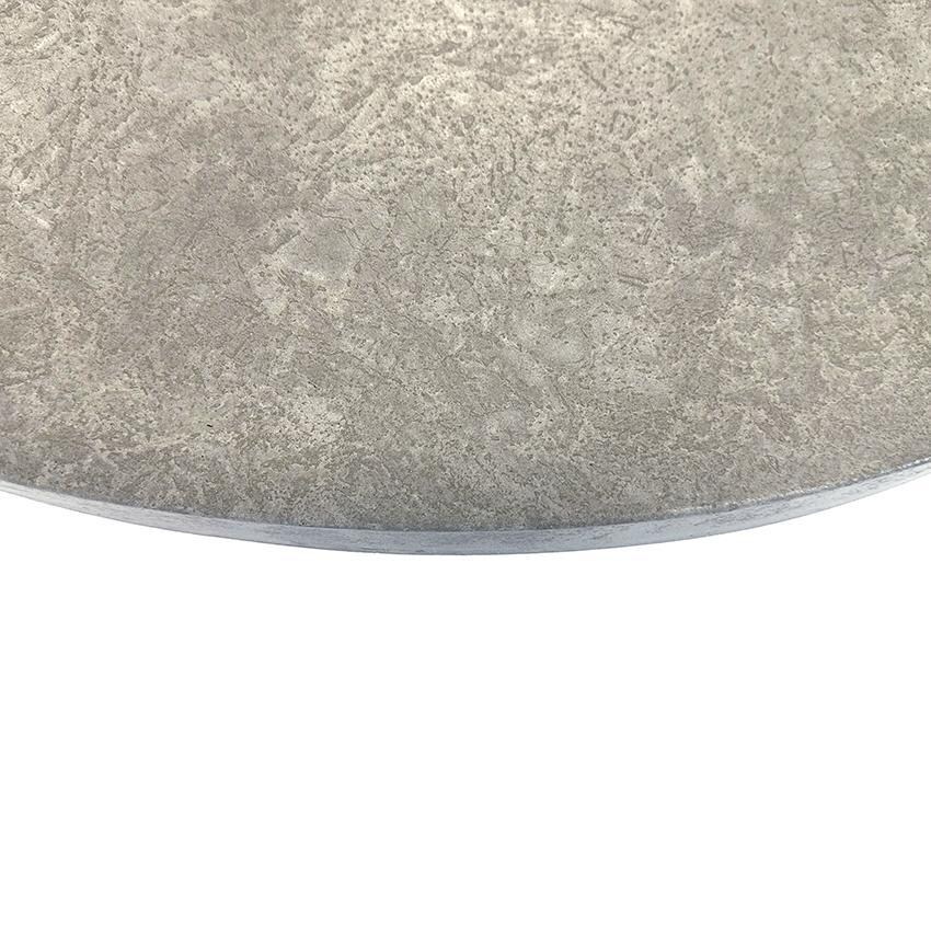 Cirvalo 42 Inch Round Natural Gas Fire Pit in Relic Grey/Charcoal by The Outdoor GreatRoom Company - Relic Grey Top - Detail thumbnail