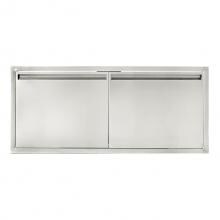 BBQGuys Aspen Series 42-Inch Stainless Steel Double Access Door