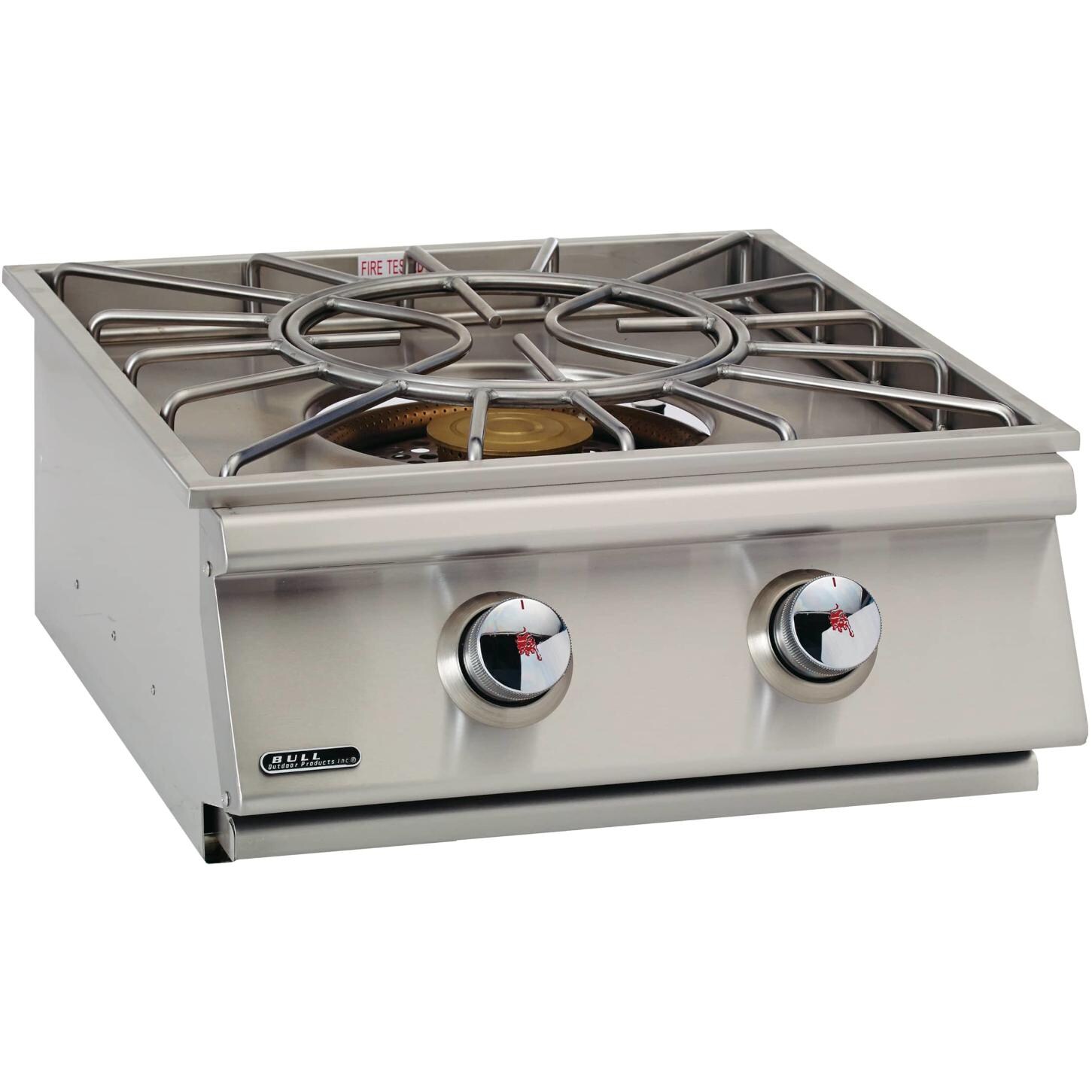 Bull Built-In Natural Gas Stainless Steel Power Burner W/ Stainless Steel Lid - 96001 thumbnail