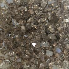 White Mountain Hearth By Empire Crushed Fire Glass - Bronze Reflective image