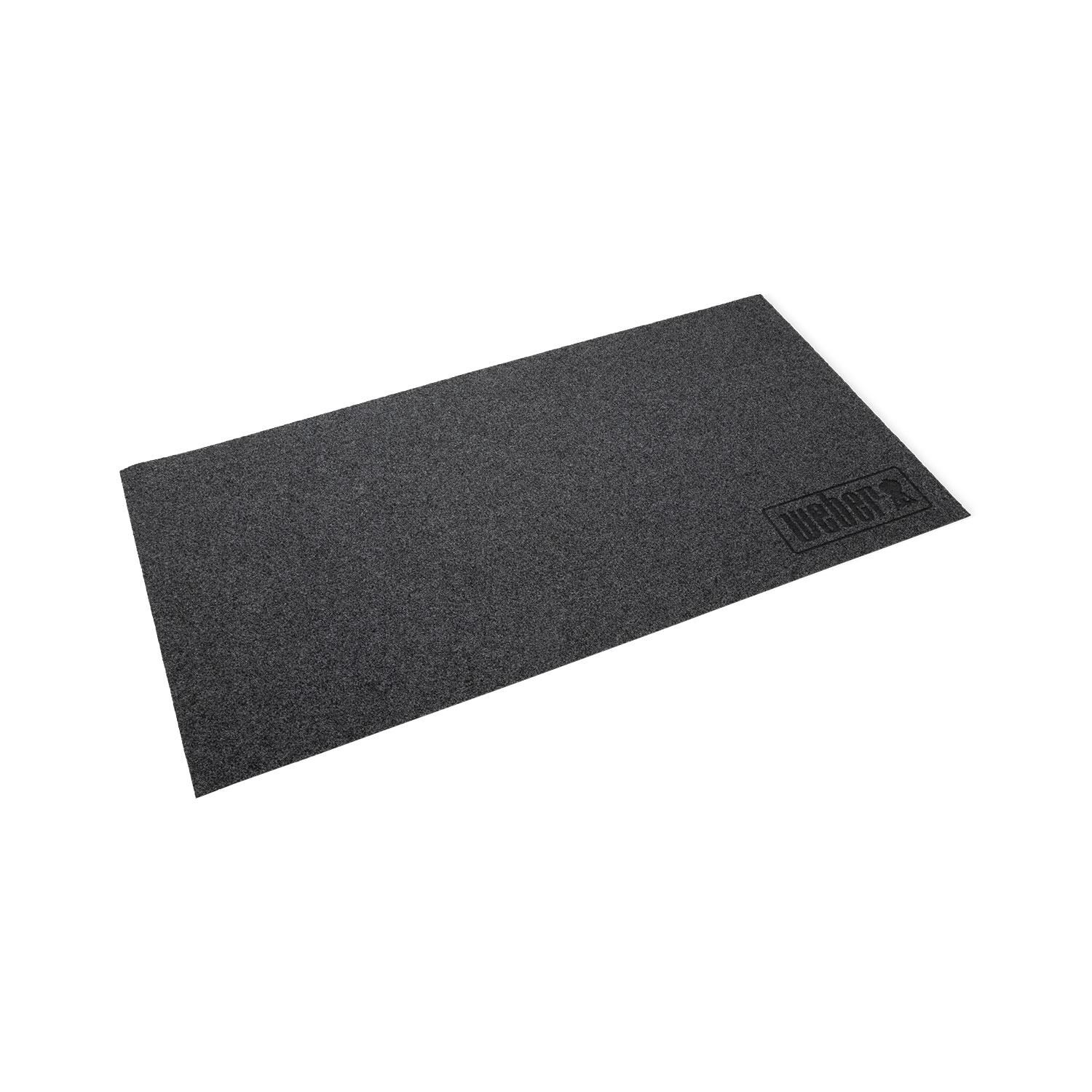 Weber 3400134 XL Floor Protection Grill Mat - Angled - White Background thumbnail