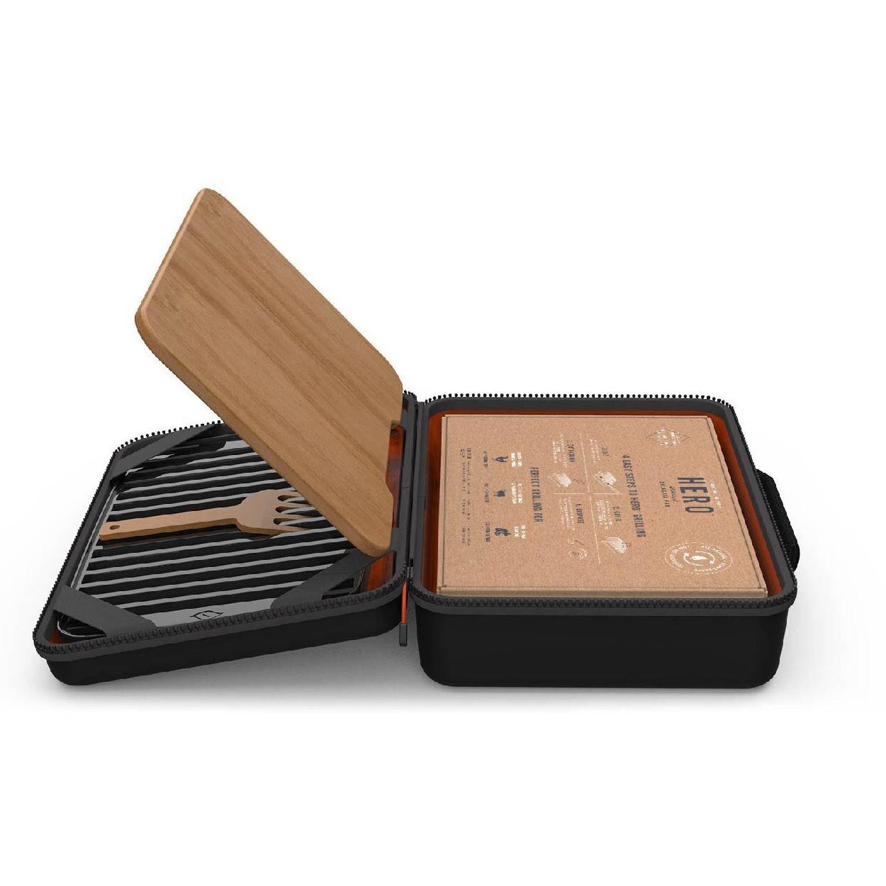 Fire & Flavor FFG3 HERO Charcoal Grill System - Packed into PACKTIGHT Carry Case thumbnail