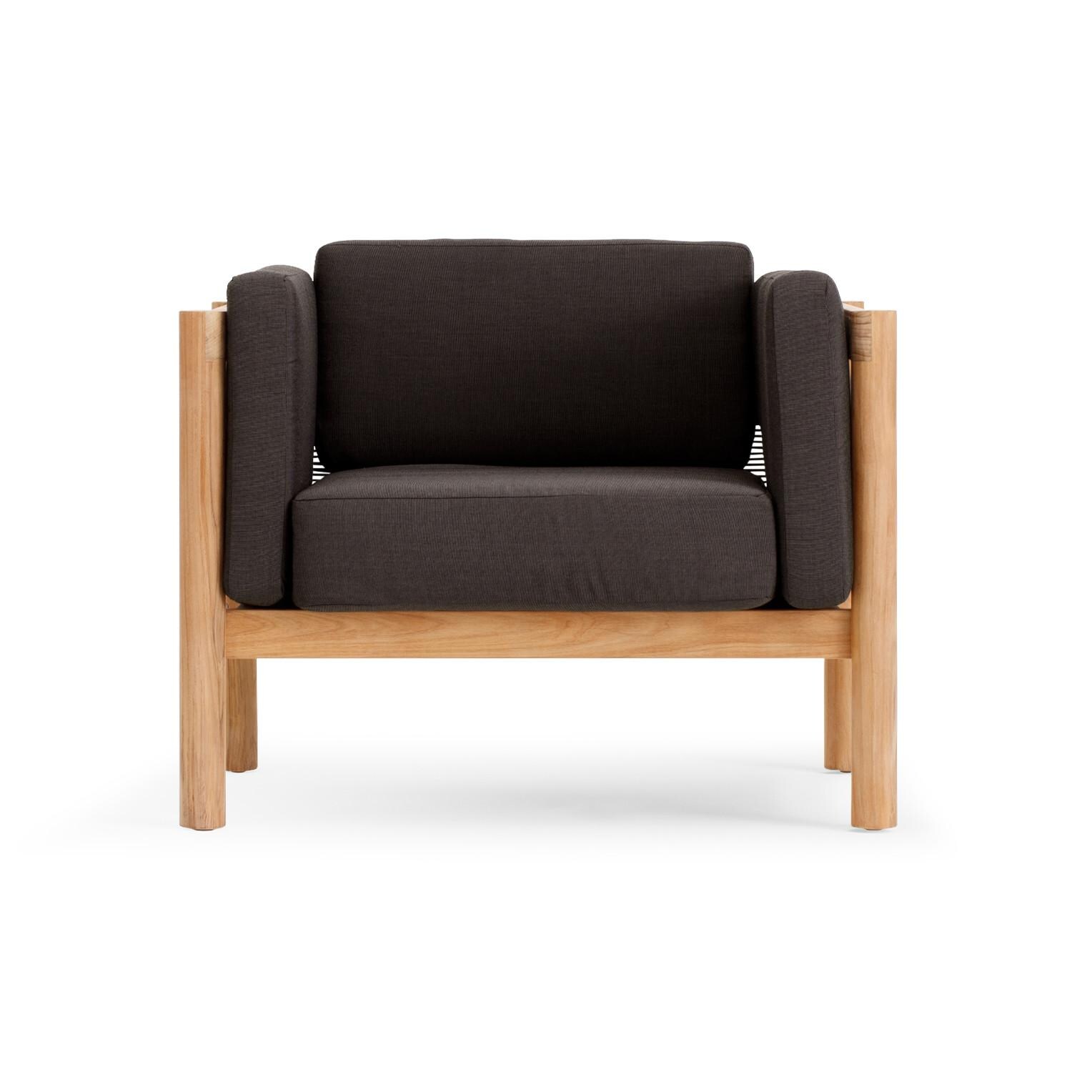 Neighbor CHAIR1 - CO Chair W/ Sunbrella Cushion Arms - Front View thumbnail