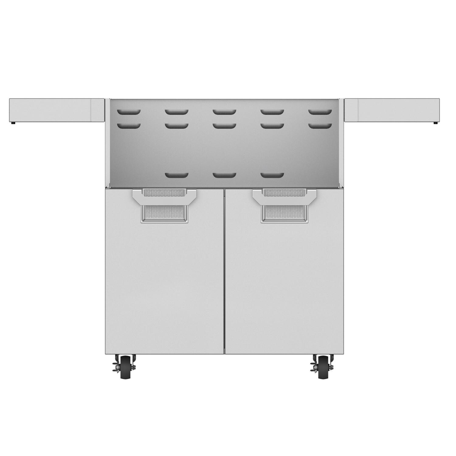 Aspire By Hestan Double Door Tower Cart For 30-Inch Gas Grills - Steeletto - ECD30-SS