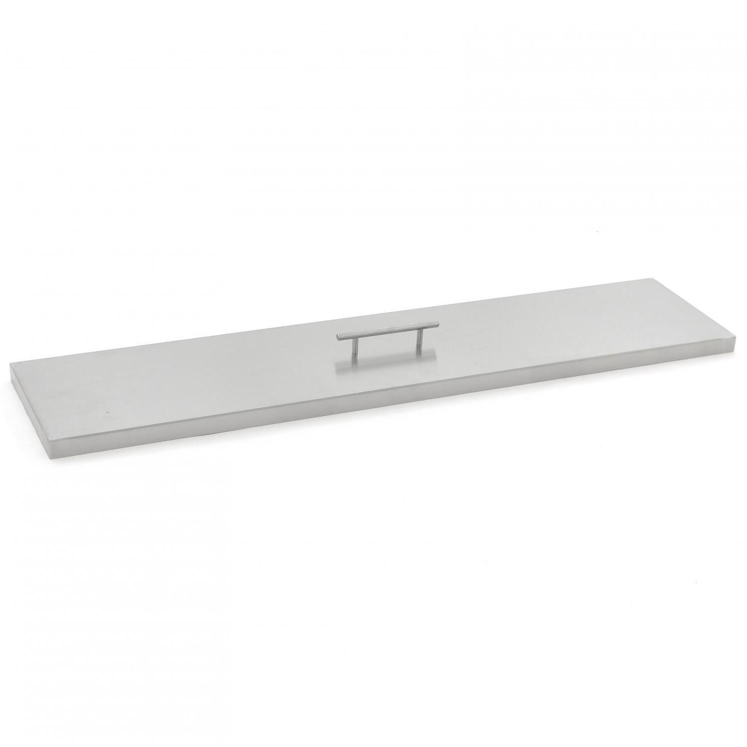 BBQGuys Signature 39-Inch Stainless Steel Burner Lid - Fits 36-Inch Linear Fire Pit Pan image