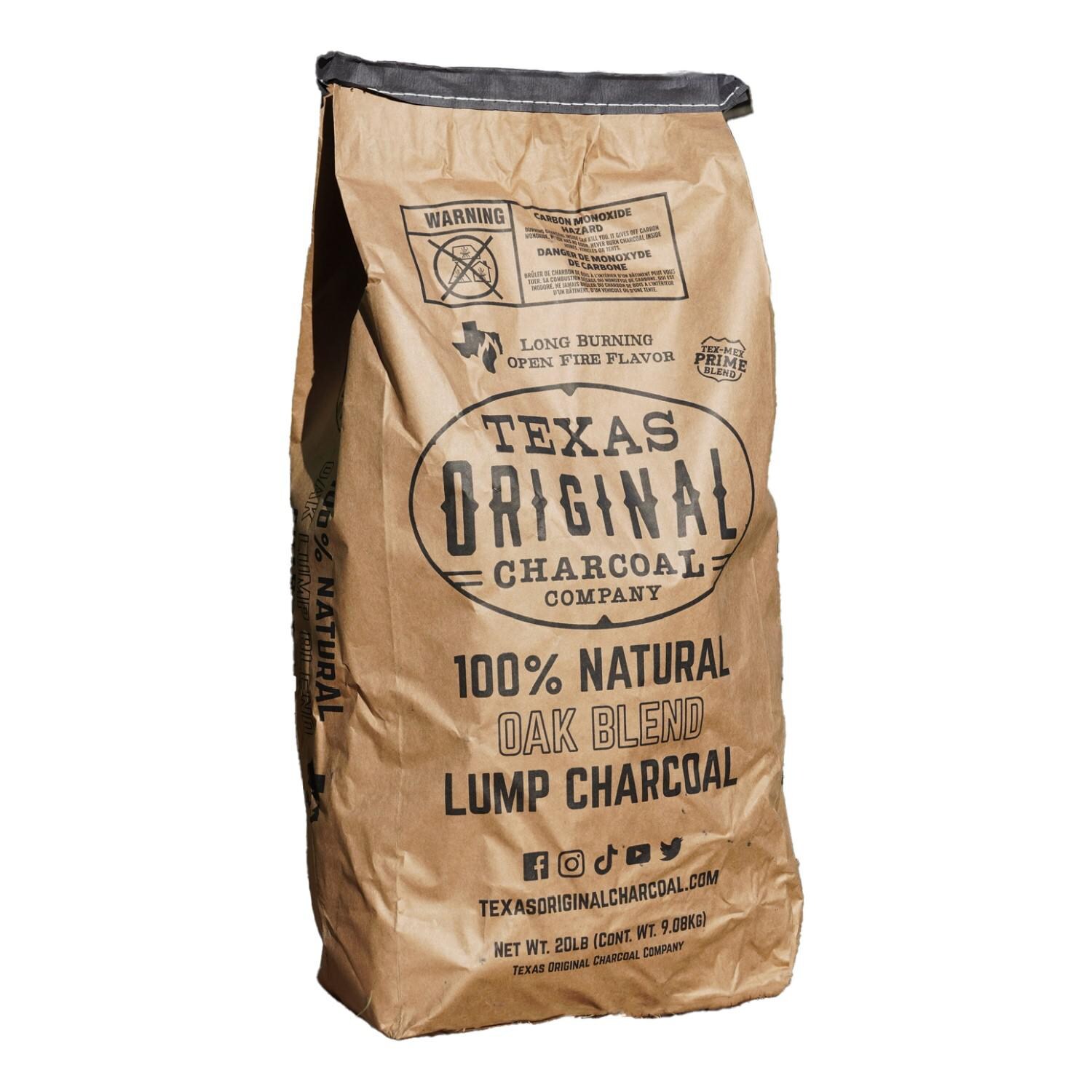 Texas Original Pits TXOG-OL20 20 Lb Lump Charcoal thumbnail