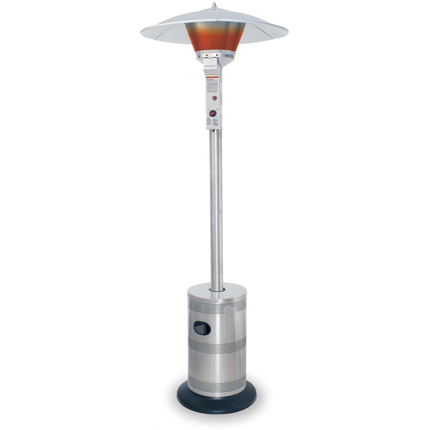 Patio Heater Coverage Area Futura 2000w Deluxe Wall Mounted Electric Endless Summer Patio Heaters Stainless Steel Commercial