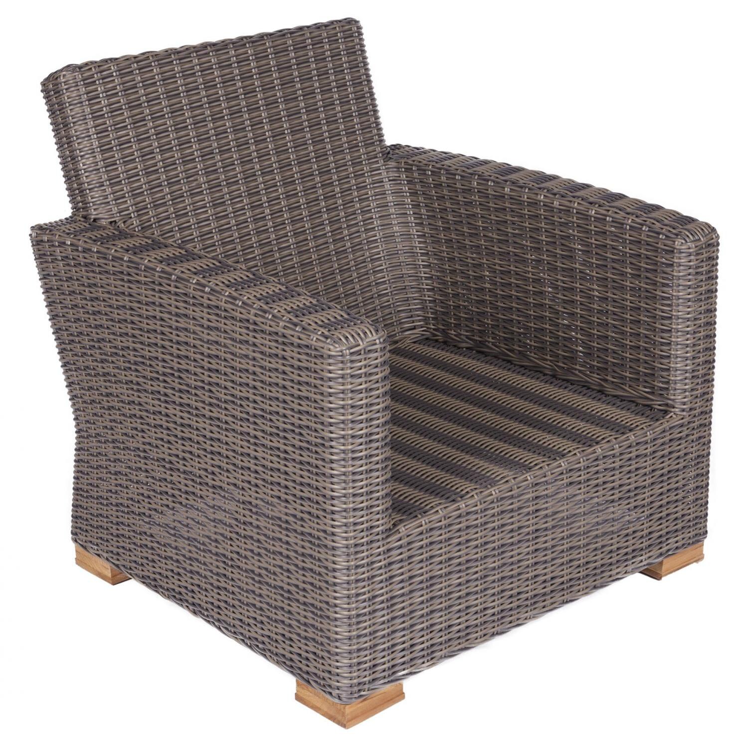 Royal Teak Collection Sanibel Wicker Patio Club Chair - Frame thumbnail