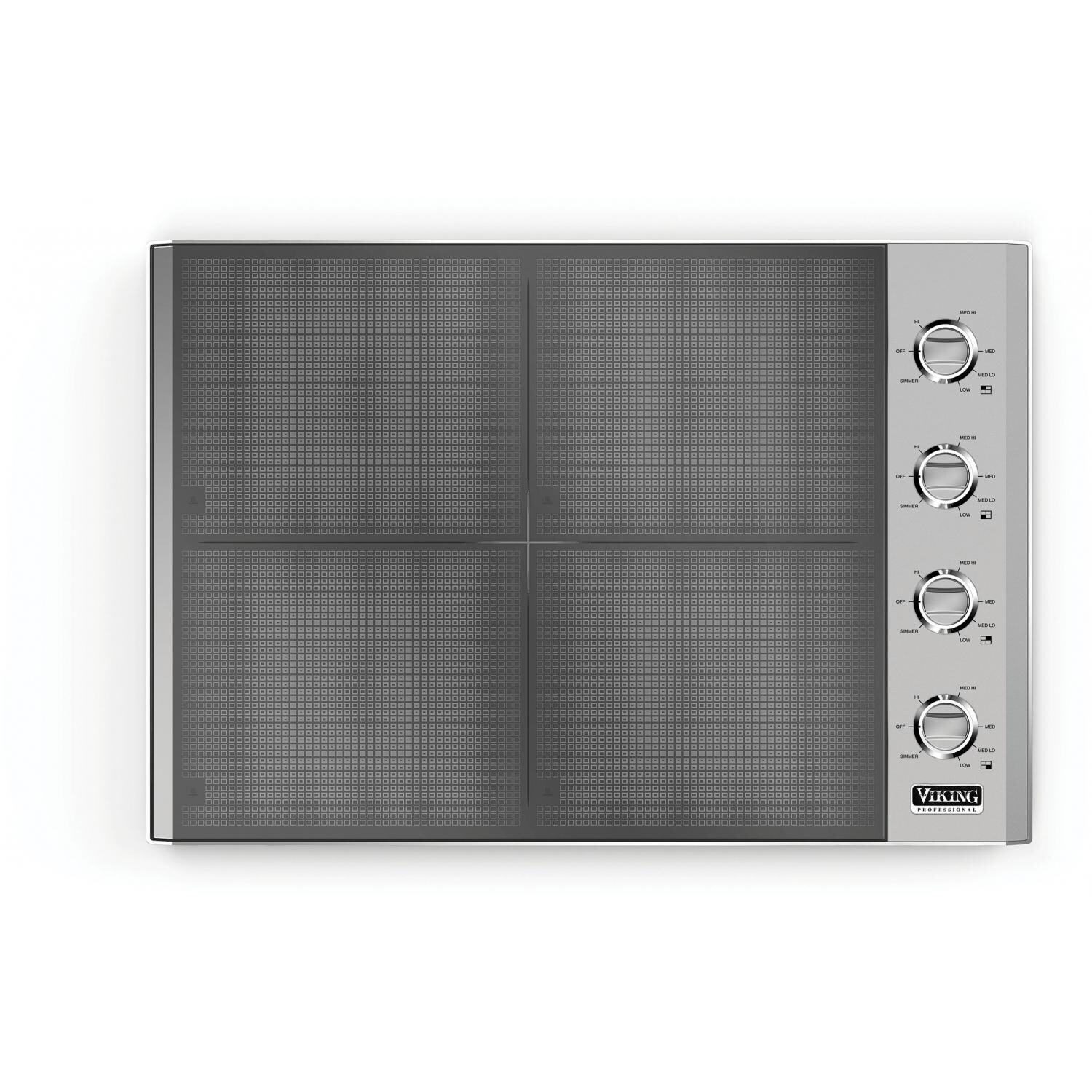 Viking Professional 5 Series 30-Inch 4-Burner Induction Cooktop - Stainless Steel - VIC5304BST thumbnail