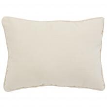 Sunbrella Canvas Vellum Outdoor Throw Pillow W/ Piping By Lakeview Outdoor Designs - 13 X 18 image