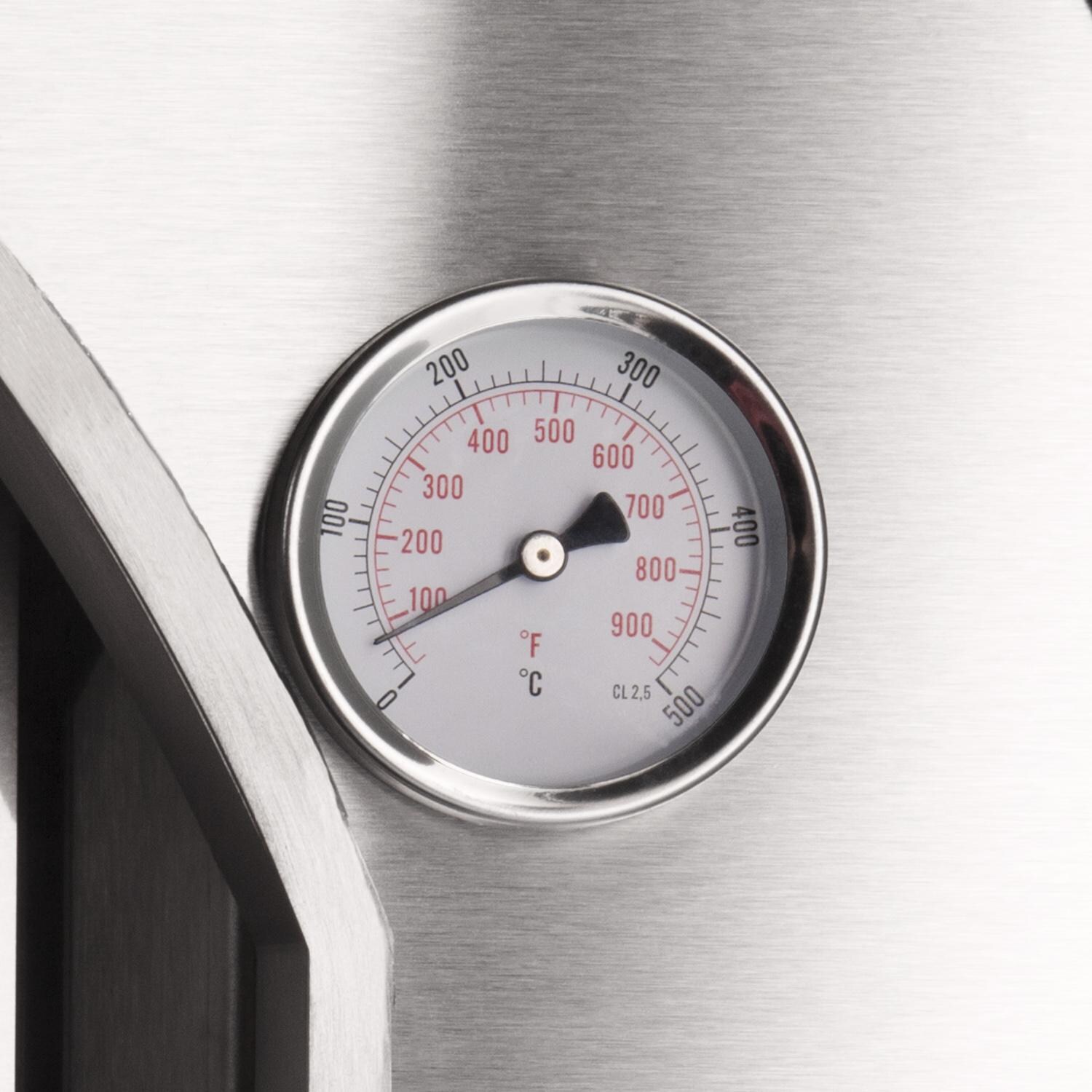 Alfa Pizza 5 Minuti 23-Inch Outdoor Countertop Wood-Fired Pizza Oven - Oven Thermometer thumbnail