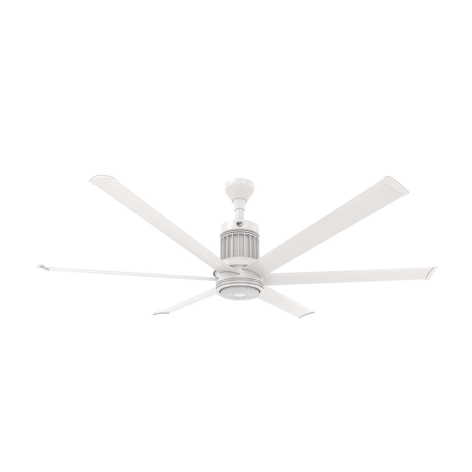 Big Ass Fans MK-I61-061906A729I06 72-Inch i6 Ceiling Fan Universal Mount W/6-Inch Ext Tube White - With Light (Sold Separately) thumbnail