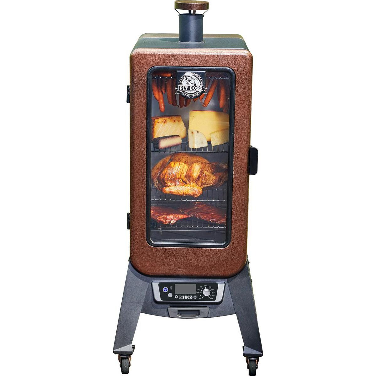 Pit Boss - 77350 - Copperhead 3 Series 3.5 Cu. Ft. Vertical Pellet Smoker w/ Window thumbnail