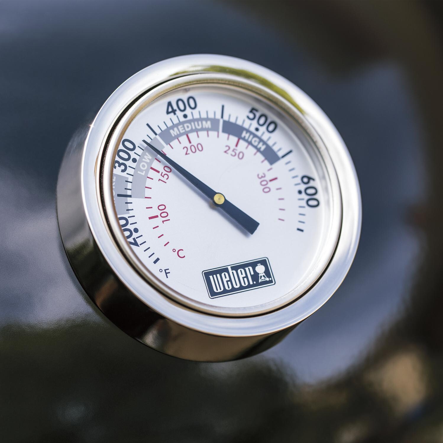 Weber Summit 24-Inch Charcoal Center BBQ Grill - Temperature Gauge thumbnail