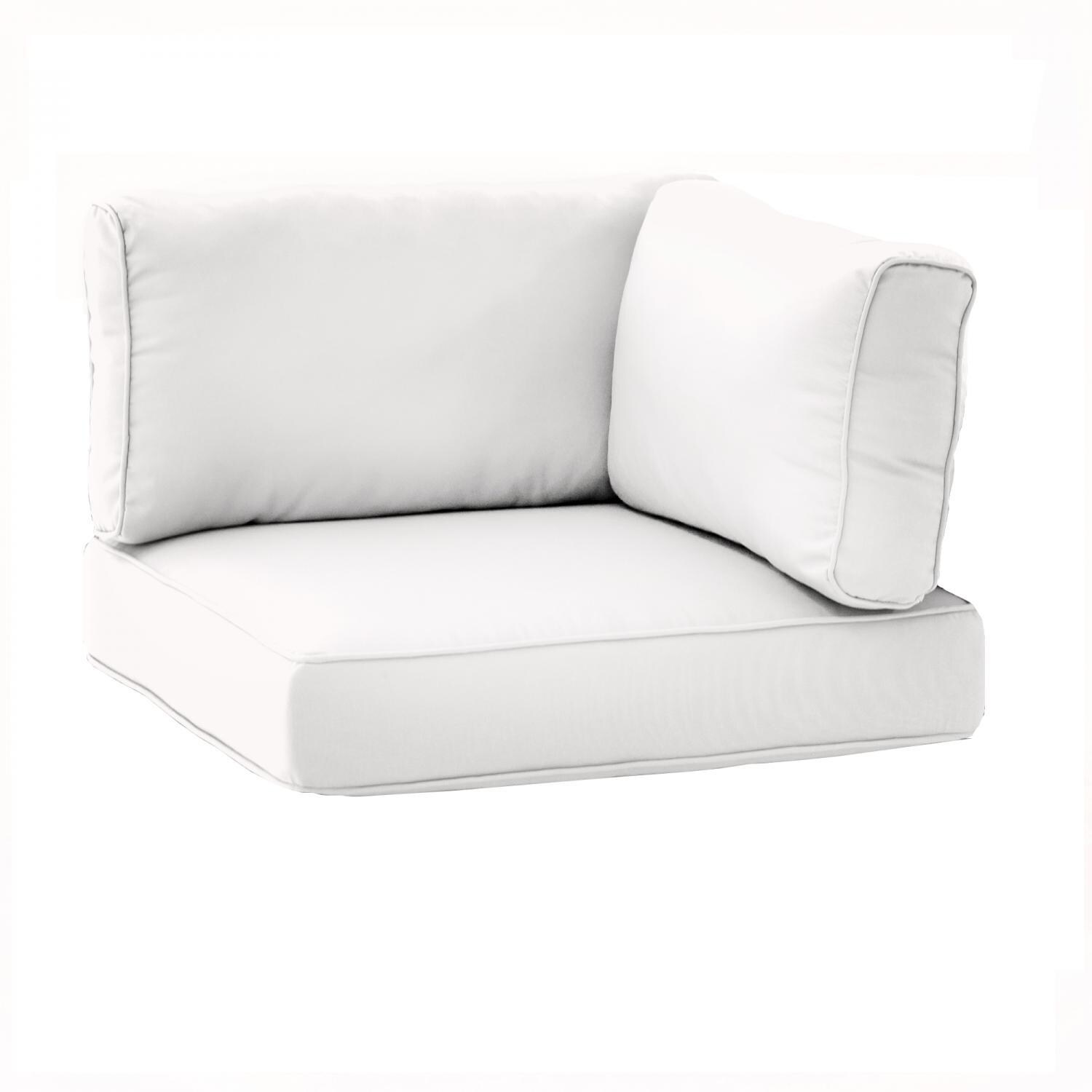 Sunbrella Canvas Natural Extra Large Outdoor Replacement Corner