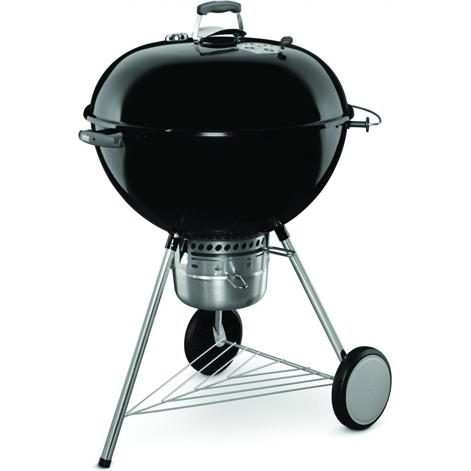 Weber Original Kettle Premium 26 Inch Charcoal Grill Black 16401001