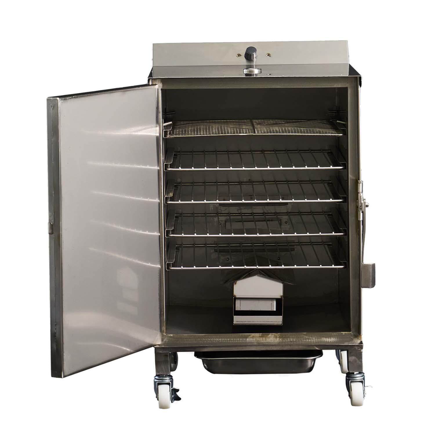 Smokin Tex 1400 The OG Legacy Series Electric Smoker - Door Open - White Background thumbnail