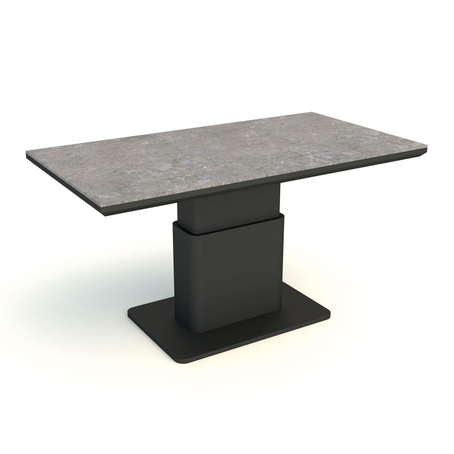 Timber 4 Pc Aluminum Lounge Set W/ Adjustable Table By KETTLER - Adjustable Table - White Background thumbnail