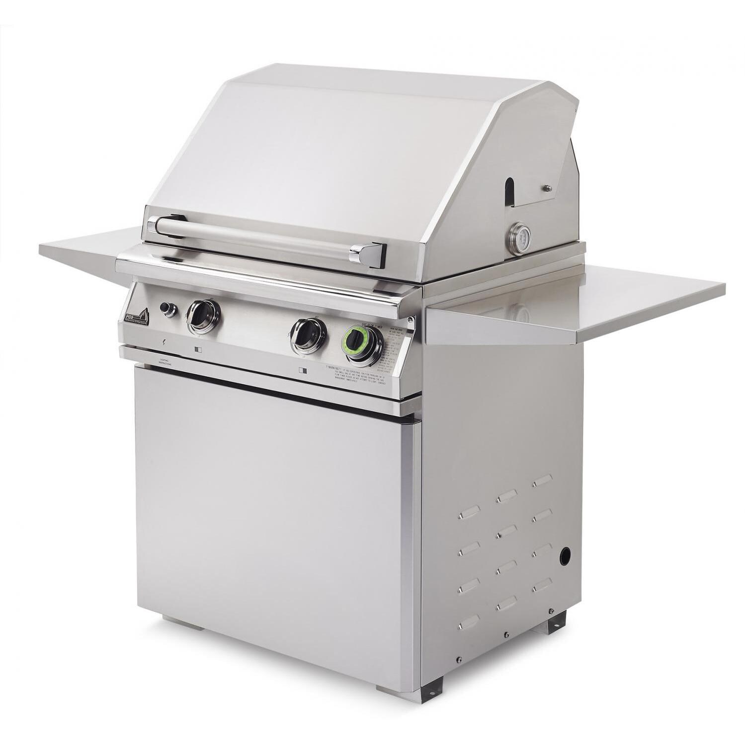 PGS T-Series Commercial 30-Inch Freestanding Propane Gas Grill - Angled View thumbnail
