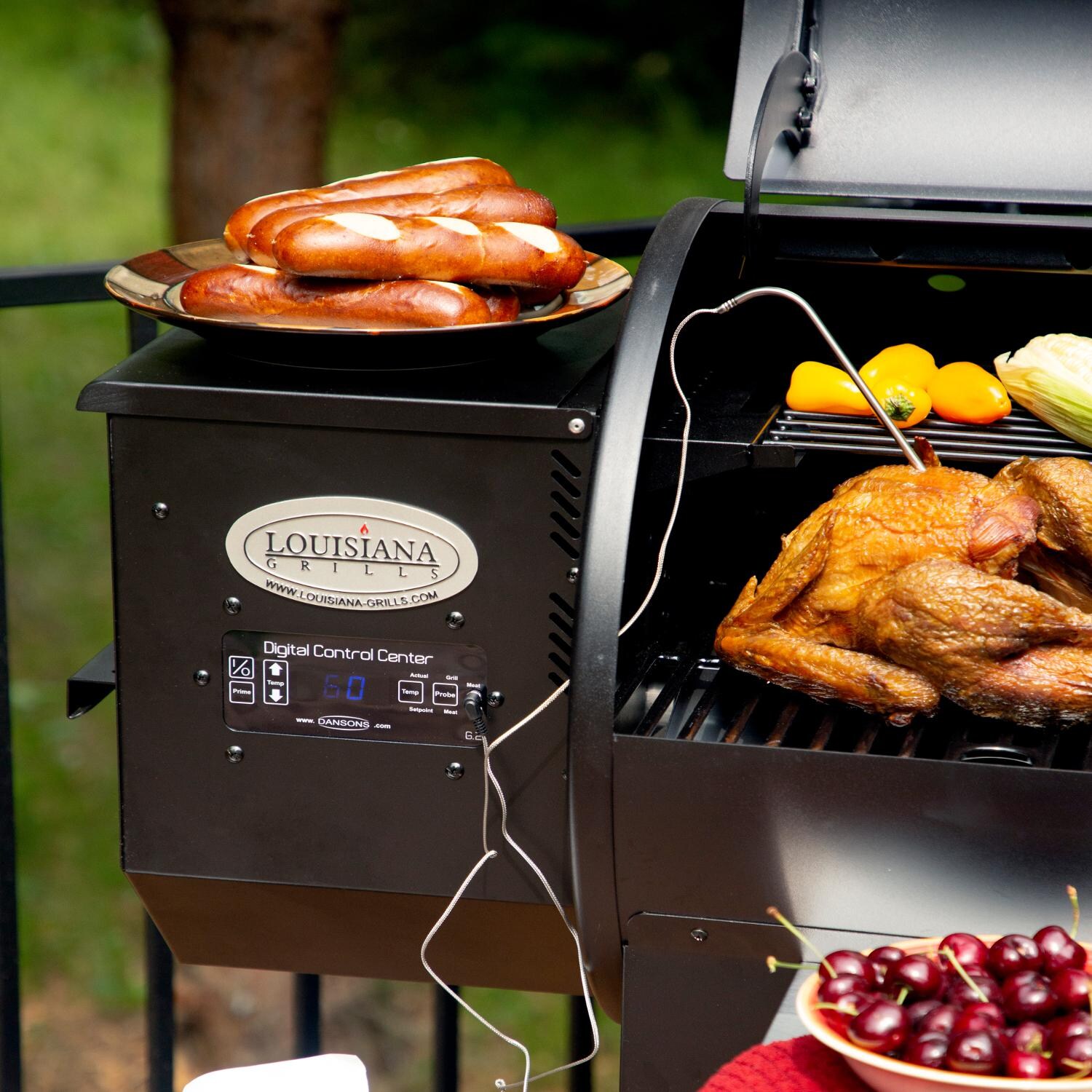 Louisiana Grills - 60910 - LG900C2 Wood Pellet Grill - Hopper Detail thumbnail