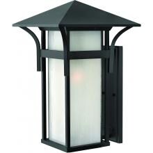Hinkley Lighting Harbor One Light 21-Inch LED Outdoor Wall Light - Satin Black - 2579SK-LED