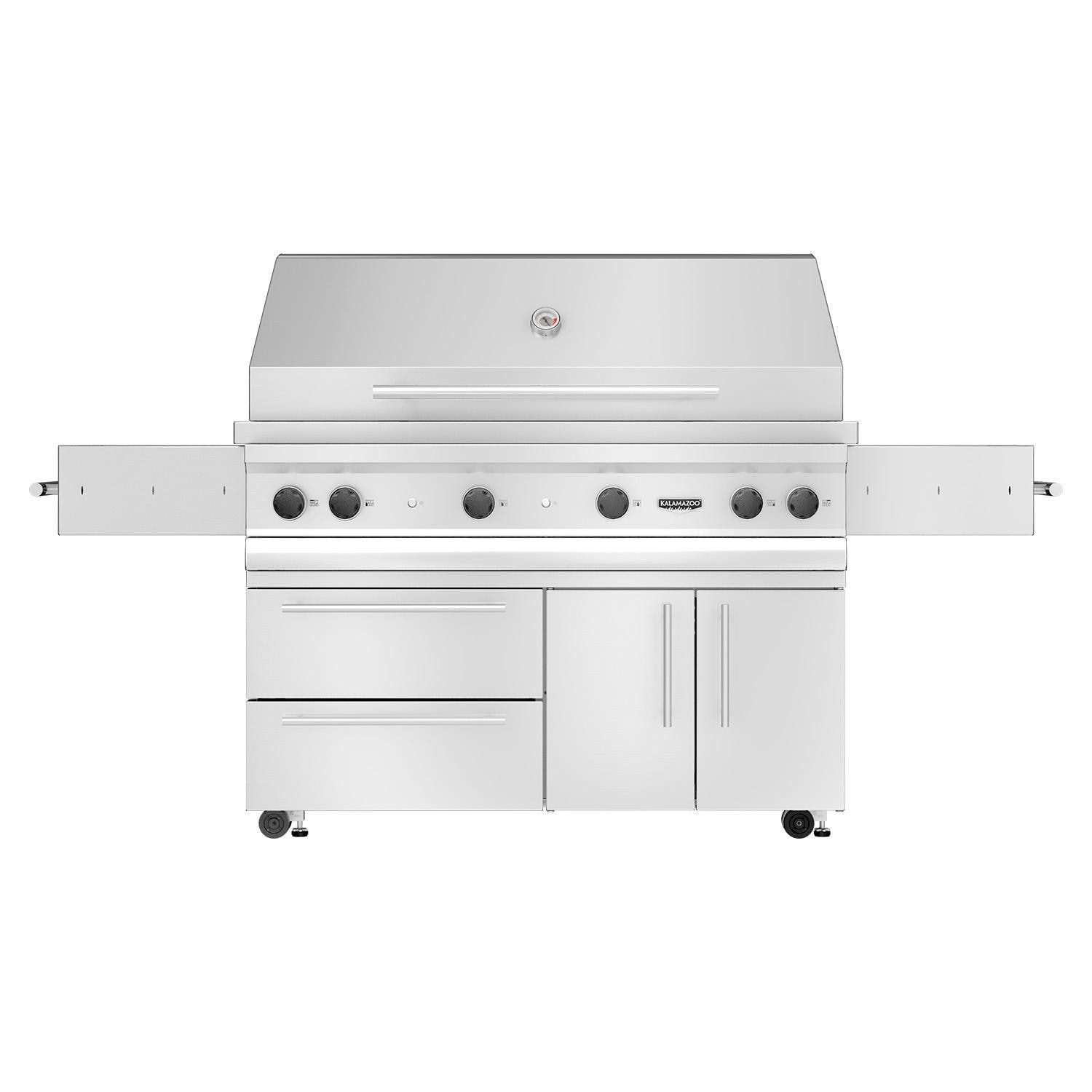Kalamazoo K54DT Freestanding Echo Gas Grill - Bulk Propane