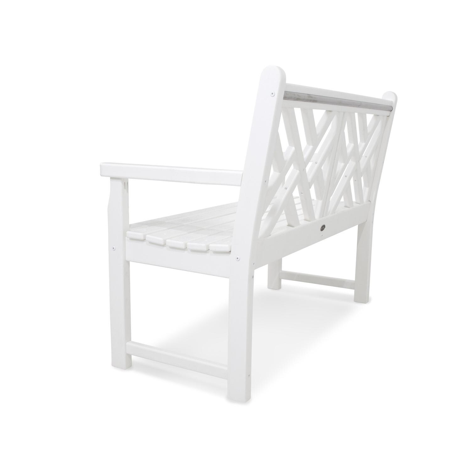 POLYWOOD Chippendale Recycled Plastic Wood 48-Inch Patio ...
