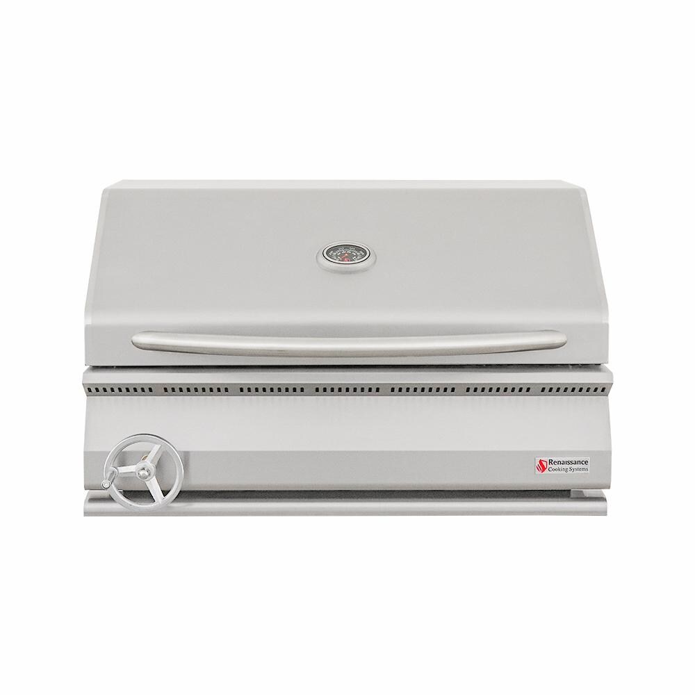 RCS RJCC32A Premier Built-In Stainless Steel 32-Inch Charcoal Grill thumbnail