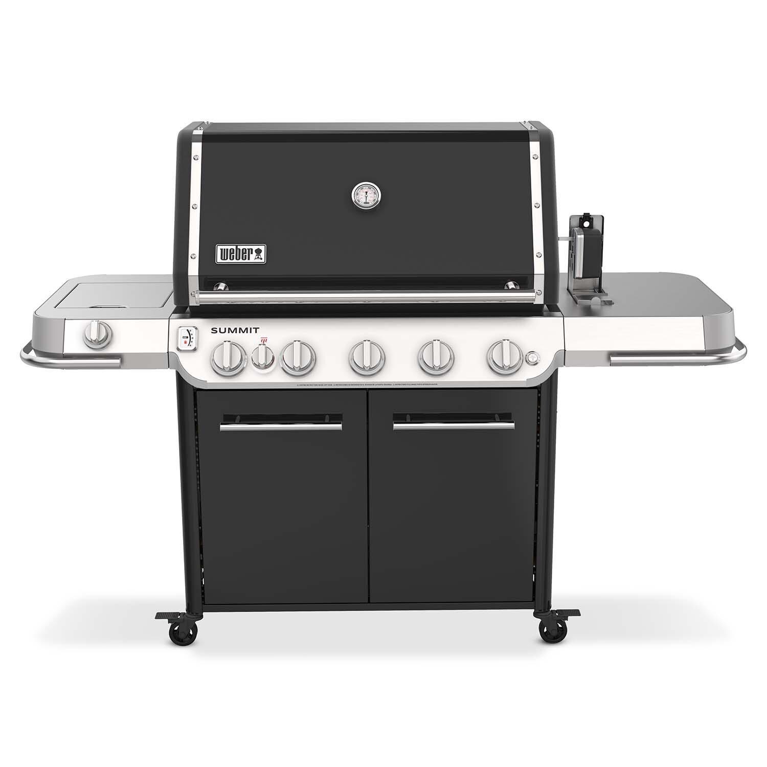 Weber Grills 1500040 Weber Summit FS38 E Natural Gas Grill - Black - White Background thumbnail