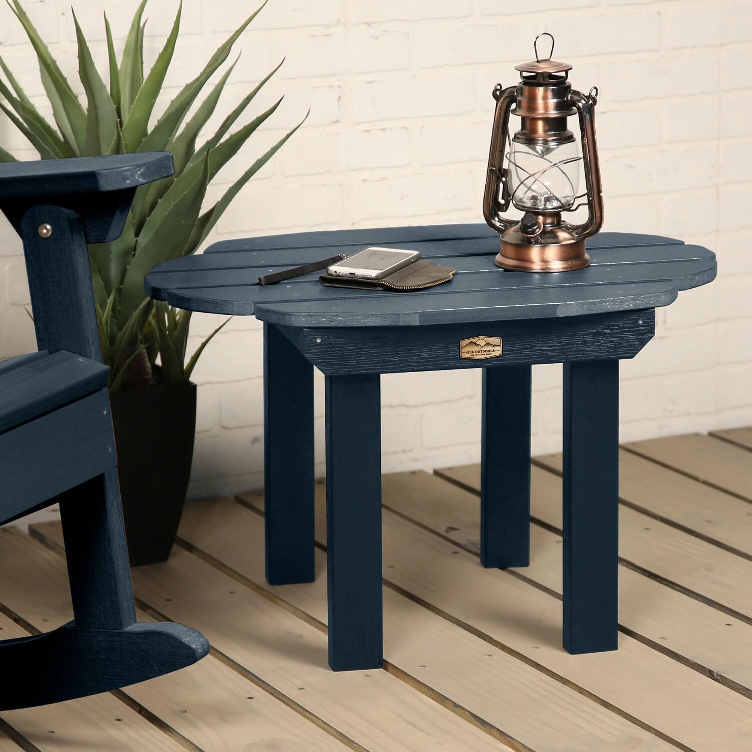 Lakeview The Charmville Side Table - Federal Blue - Porch thumbnail
