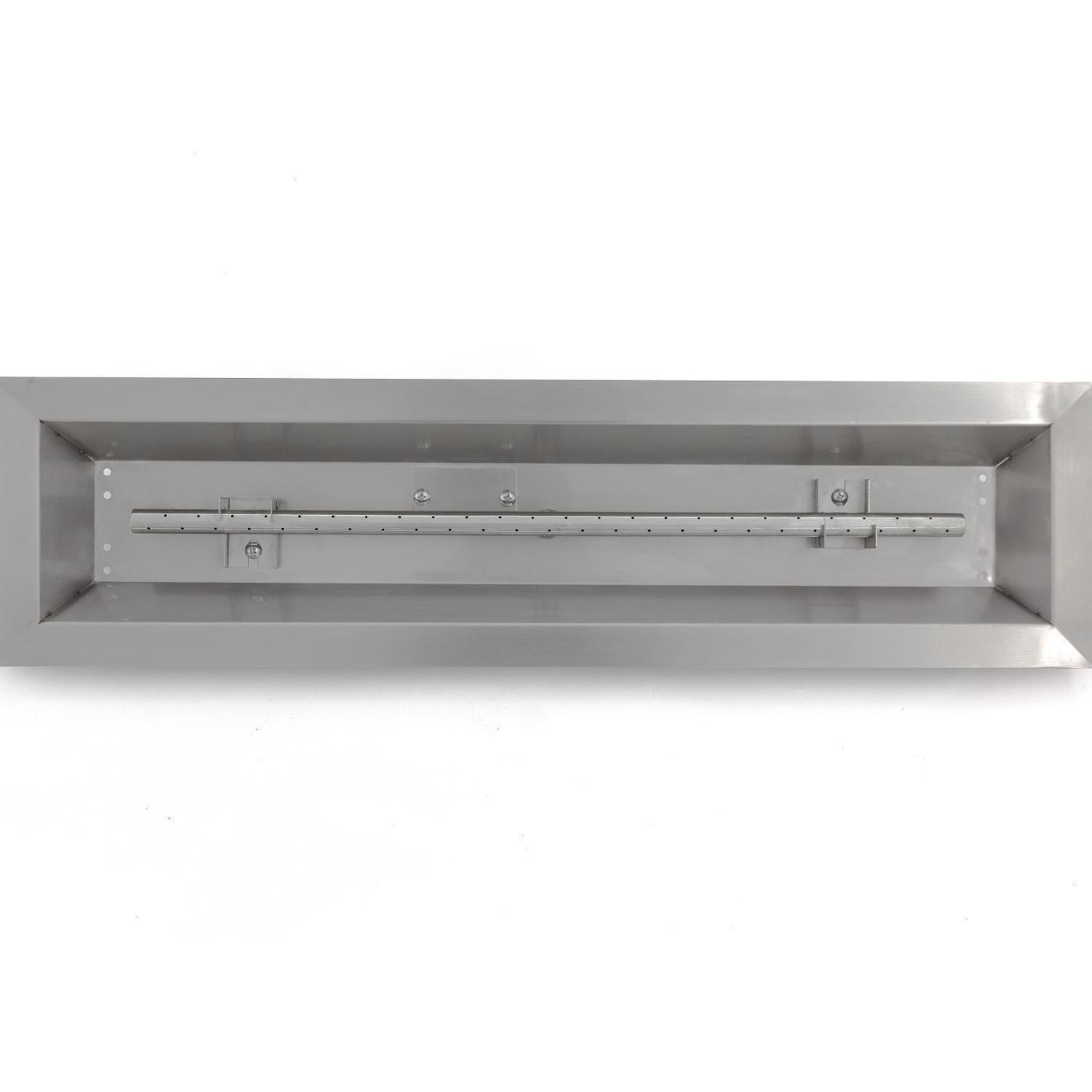 BBQGuys Signature Series Linear Drop-In Pan W/ T-Burner - Top View thumbnail