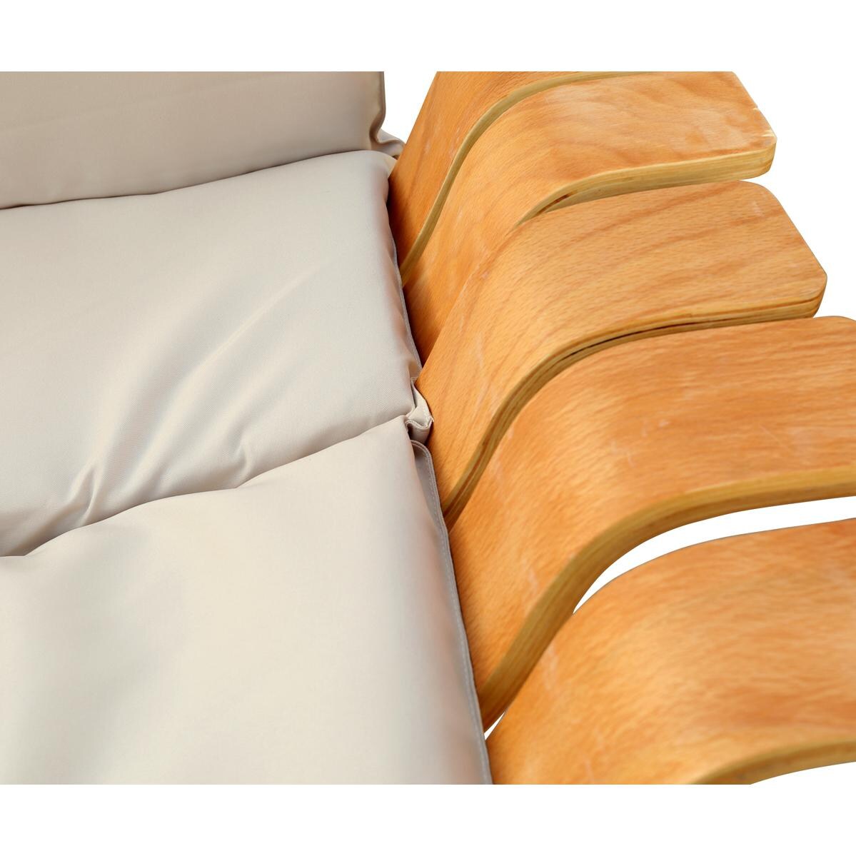 Leisure Season Sling Patio Swing Chair - Arm Detail thumbnail