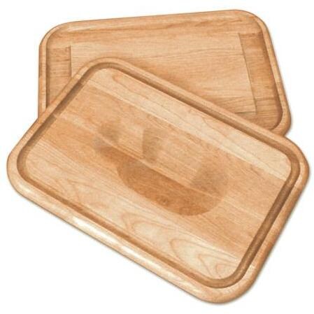 Versatile Meat Holding Wedge/Trencher Board