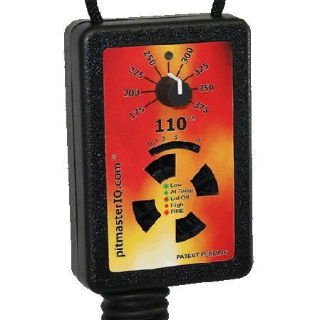 Pitmaster IQ110 BBQ Temperature Regulator Kit - Controller Close Up thumbnail