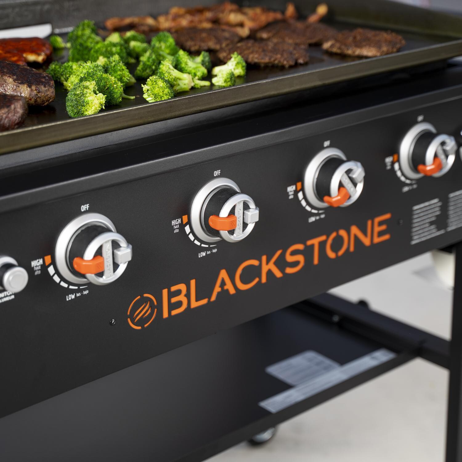 Blackstone - 1866 - Original 36-Inch Griddle Cooking Station W/ Hard Cover - Control Panel Detail thumbnail