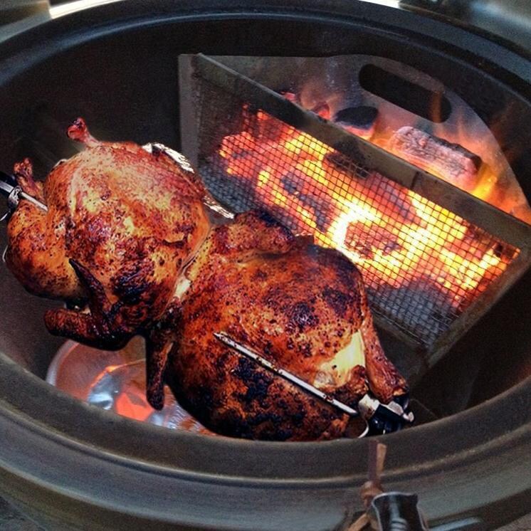 Caliber Pro Rotisserie & Blaze Basket (Optional) thumbnail