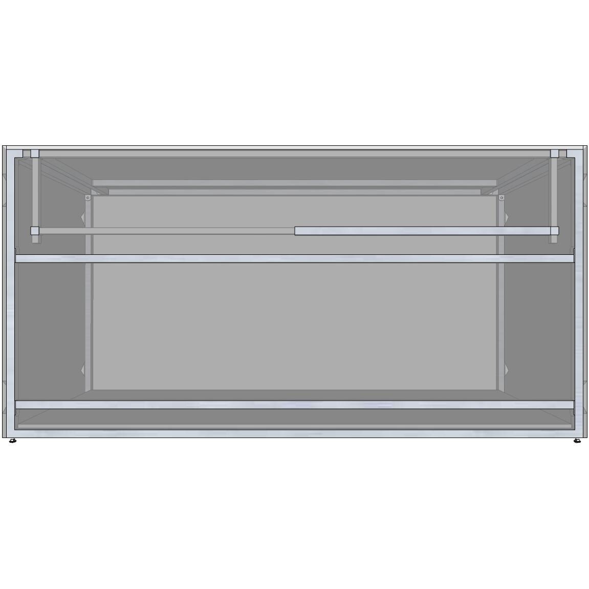 Universal 72 Inch Ready To Finish Bbq Island Appliance And Storage Cabinet Bbqguys