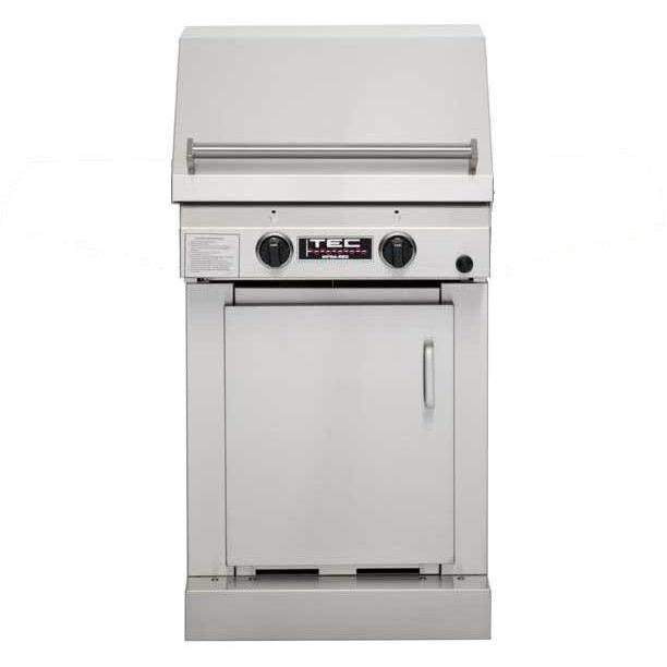 TEC Sterling II FR 26-Inch Infrared Propane Gas Grill On Cabinet