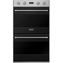 Viking 3 Series 30-Inch Electric Convection Double Oven - Black - RVDOE330BK image
