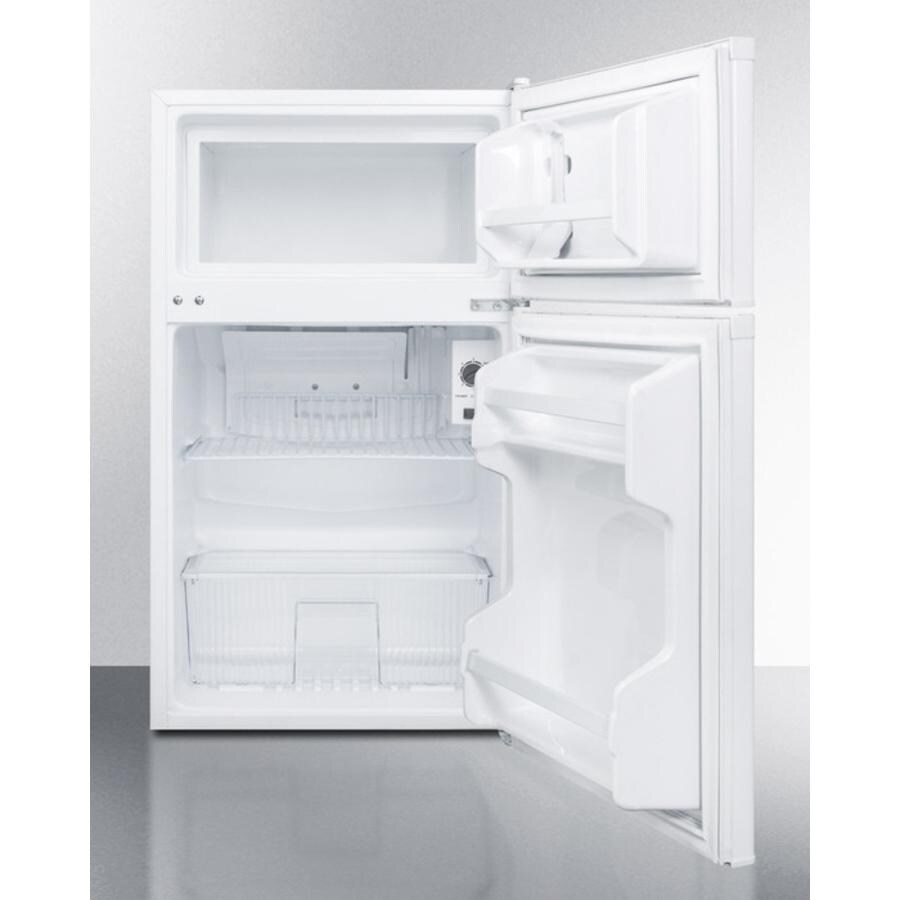 Summit 19-Inch 2.9 Cu. Ft. Freestanding Commercial Rated Two-Door Refrigerator / Freezer - Open View thumbnail